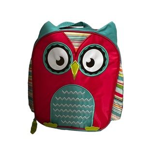 31 Pink Owl Chill-icious Thermal Lunch Box Tote Insulated Thirty One Retired